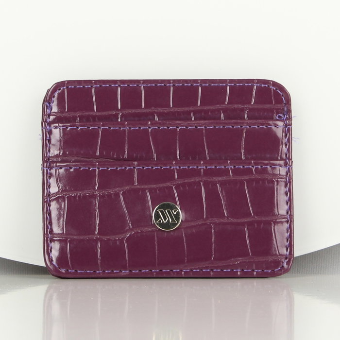 Zoozie Bags Cartera y Tarjetero de Piel Damson